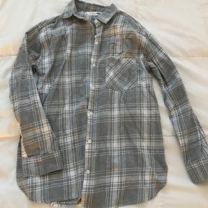 plaid shirt